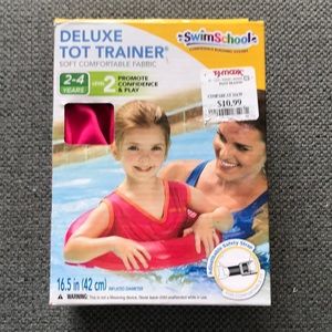 Swim school tot trainer. Floaties
